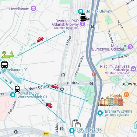 Sensational 10 Min To Old Town Gdansk,pkp & Shopping Mall *